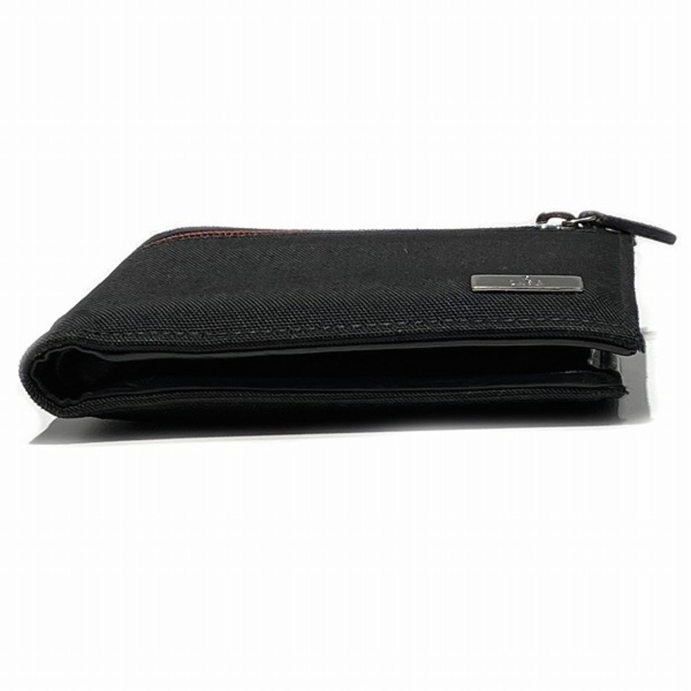 Gucci Gucci Canvas Leather Compact Wallet 124708 Canvas Short Wallet 124708 - Picture 9 of 9